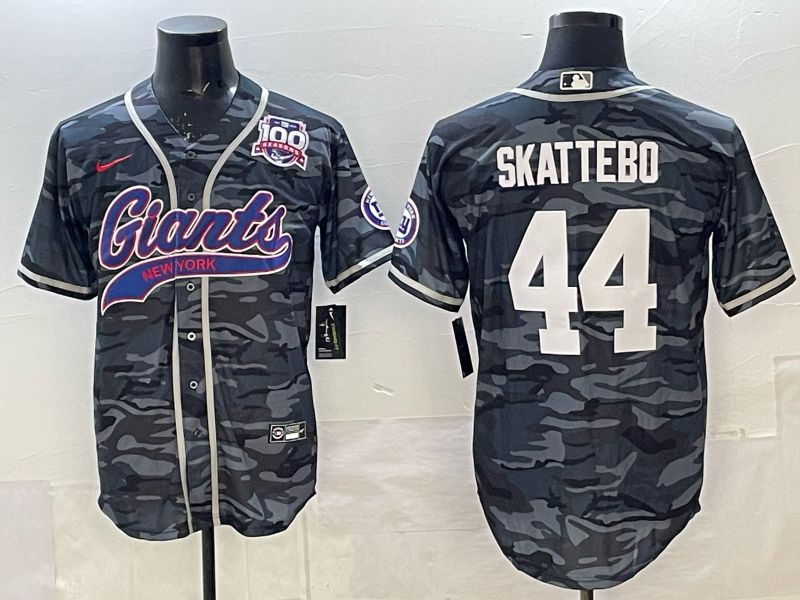 Men 2025 New York Giants #44 Skattebo Camo Joint Name Nike Limited NFL Jersey 003->new york giants->NFL Jersey